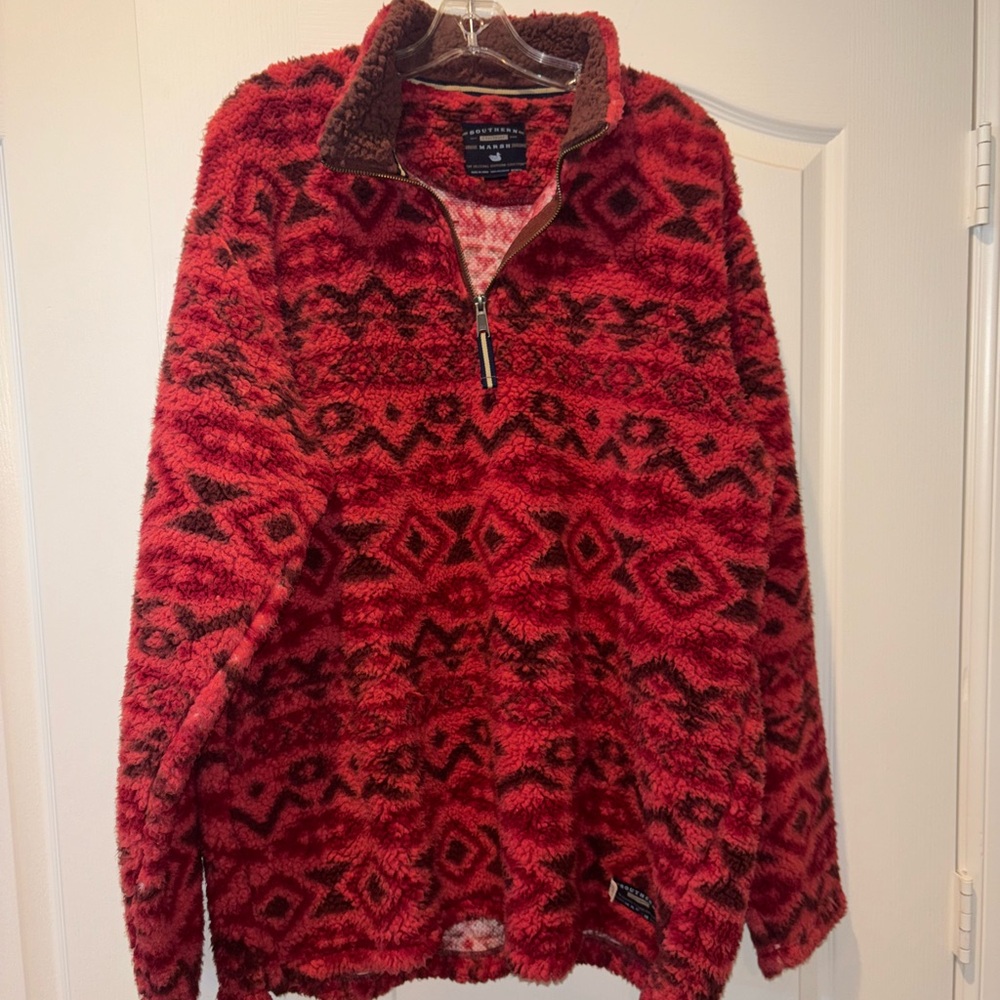 Southern Marsh Red Pullover XL